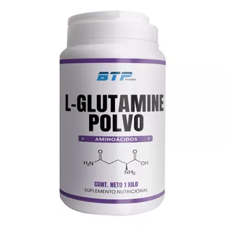 L Glutamine Polvo 1kilo - Glutamina En Polvo 100% Puro