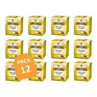 Twinings Pack De 12 Infusiones Limón - Jengibre / Qtq