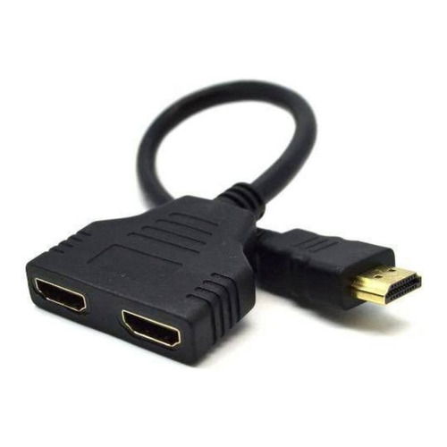 Cable divisor HDMI Splitter Y de 1 macho a 2 hembras
