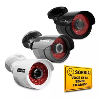 Câmera Segurança Falsa Bullet Cftv Bivolt Security Parts