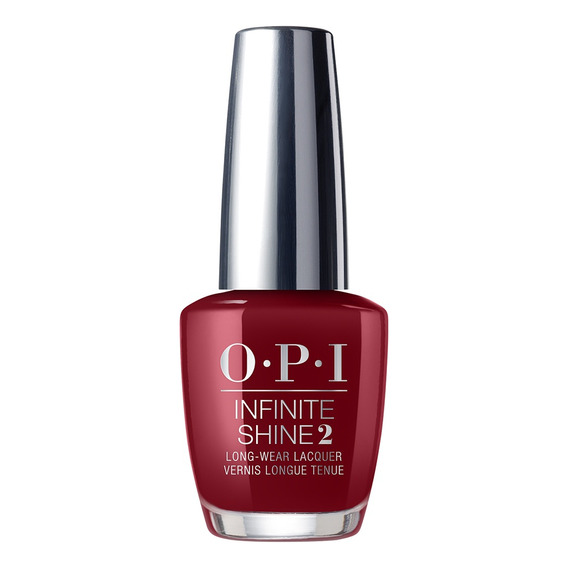 Opi Esmalte Uñas Infinite Shine Malaga Wine Color Rojo