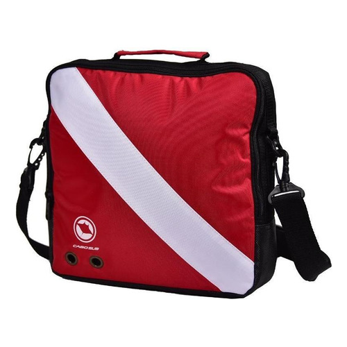 Bolso Porta Regulador Bandera Buceo Cabo Sub