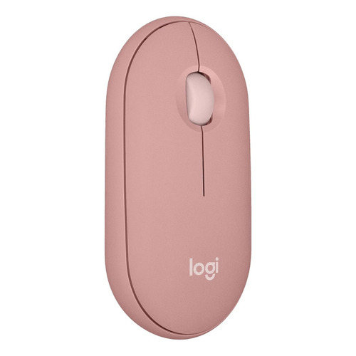 Logitech Pebble 2 M350s, Mouse Bluetooth Multidispositivo Pk Color Rosa