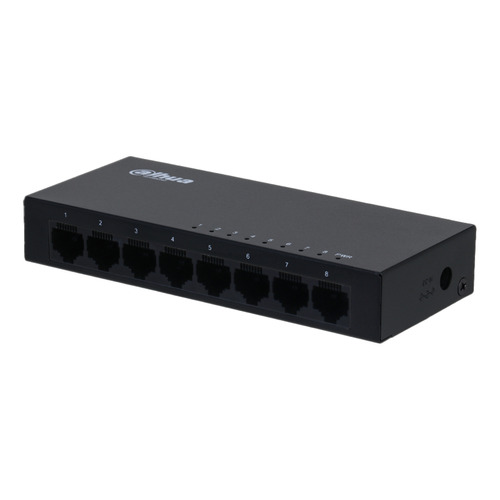 Dahua switch Pfs3008-8gt gigabit de 8 puertos 11.9 Mbps Negro