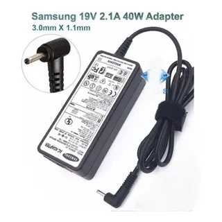 Cargador Para Lapto Samsung 19v 2.1a  3.0*1.0mm  40 Watts