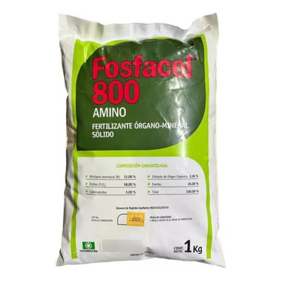 Abono Fosfacel 800 De 1 Kg