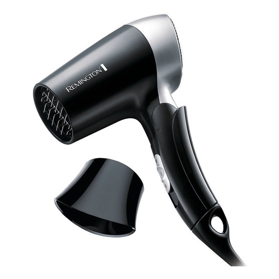 Secador De Pelo Remington Plegable 1400w Viaje Bivoltaje Oy Color Negro