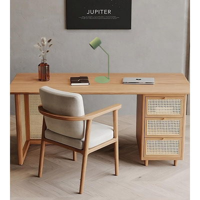 Velador De Mesa Escritorio Doble Tramo Verde Apto Gu10 Fz