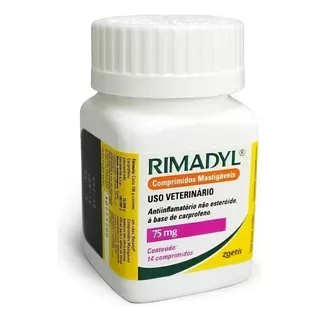 Rimadyl 75mg - 14 Comprimidos - Zoetis