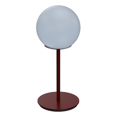 Lampara Velador Hele De Mesa Bordo Vidrio Opal Led Deco Lk