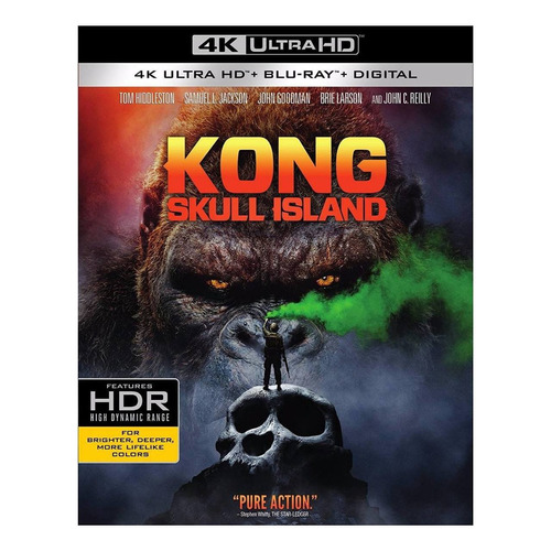 4K Ultra HD + Blu-ray Kong Skull Island / Kong La Isla Calavera