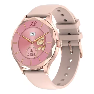 Reloj Inteligente Para Mujer Dts Diamond Rose Gold