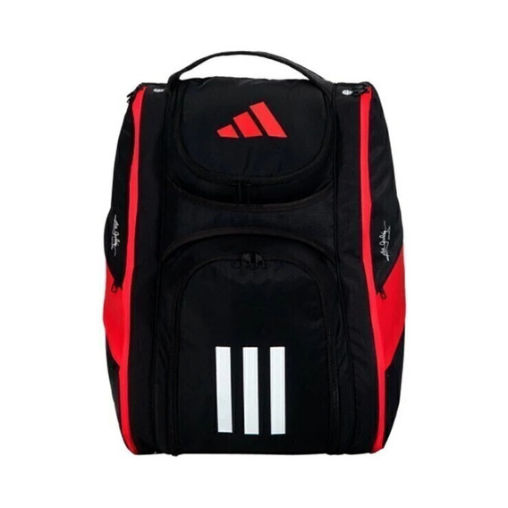 Mochila Bolso Paletero adidas Multigame 3.2 Padel Paddle Color Black Red