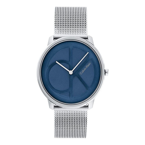 Reloj Para Unisex Calvin Klein Iconic Mesh 25200031 Plateado