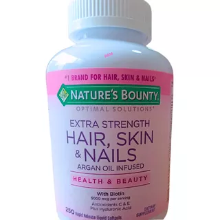 Hair Skin And Nail Natures Bonty Con Biotin 5000 Mcg
