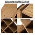 13bottle Wine Rack 4tier Nature Wood Wine Display Rack/...