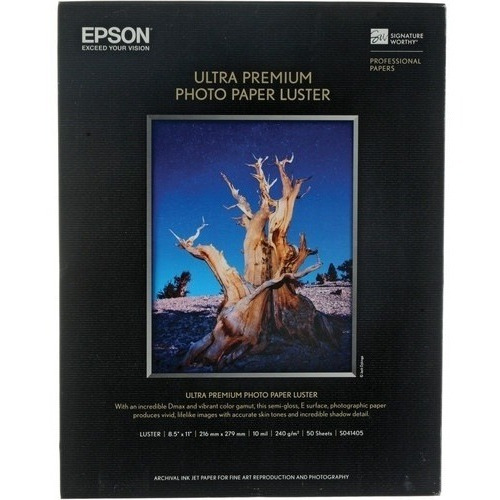 Papel Epson Fotográfico Luster S041405, Carta, 50 Hojas