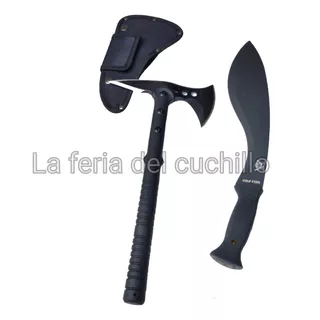 Hacha Tomahawk + Cuchillo Cukri Cold Steel De Regalo