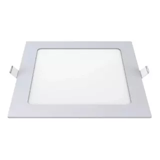 Lámpara Plafón De Techo Embutible 6w Led Candela 6824 Color Blanco Luz Calida Por 1 Unidad