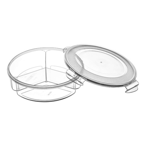Tupper/ Pote Triple Para Microondas De Plástico Turco 450ml