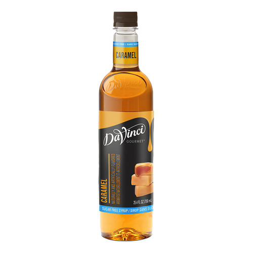 Jarabe Davinci Caramelo Sugar Free Botella 1 Litro