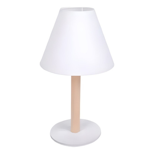 Lampara Portátil Veladora Mesa De Luz Moderna Nórdica T&h Color de la estructura Blanco