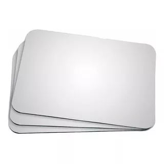 50-mouse Pad P/sublimação 17x21 Branco Altíssima Qualidade!