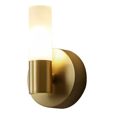 Aplique Moderno Led Tower 1 Dorado Diseño Luz Desing Dorado