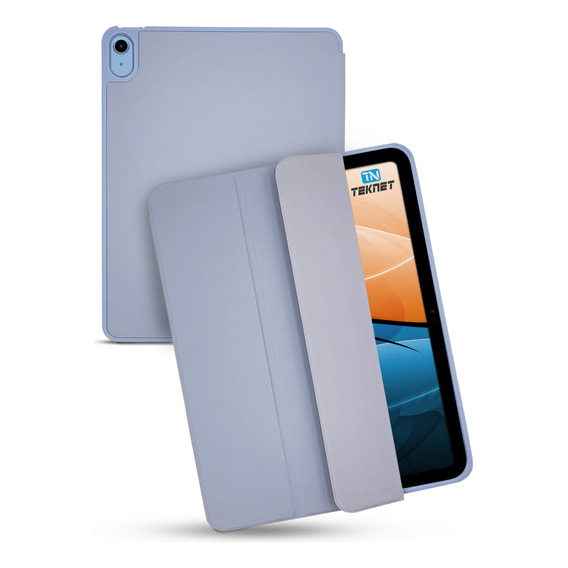 Funda Teknet Case Silicon Para iPad 10 2022 De 10.9 Color Lavanda