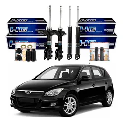  Kit Amortecedor Dianteiro Traseiro I30 2.0 16v 2009 A 2012