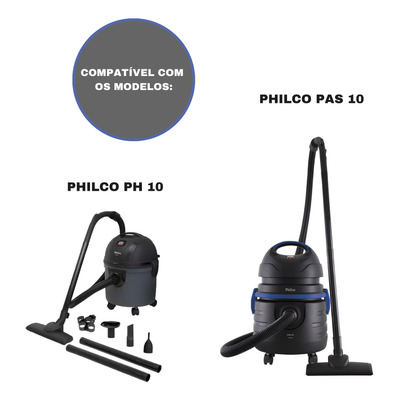 3 Sacos Para Aspirador De Pó Philco Pas10