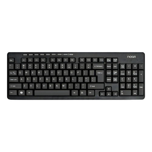 Teclado Con Cable Pc Usb Noga Nkb-410 Notebook Multimedia Ep