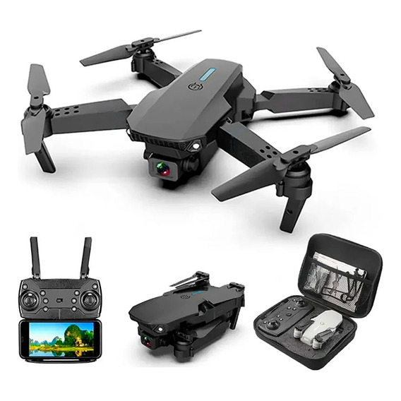 Mini Drone Plegable Con Doble Cámara 360º Ultraliviano Hd 4k
