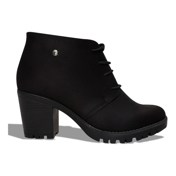 Botin Mujer Footloose Fn-052 (35-39) Negro