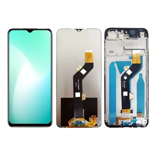 Tela Lcd Frontal Para Infinix Hot 11 X689f C/aro + Pelicula