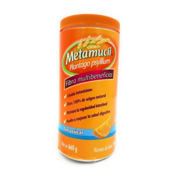 Metamucil Fibra Multibeneficios En Polvo 660 Grs Envio Full