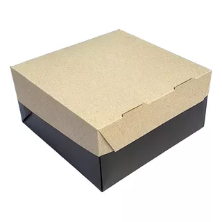 20 Cajas Tortas Desayunos (ds) 30x30x11 Cm Sustentables