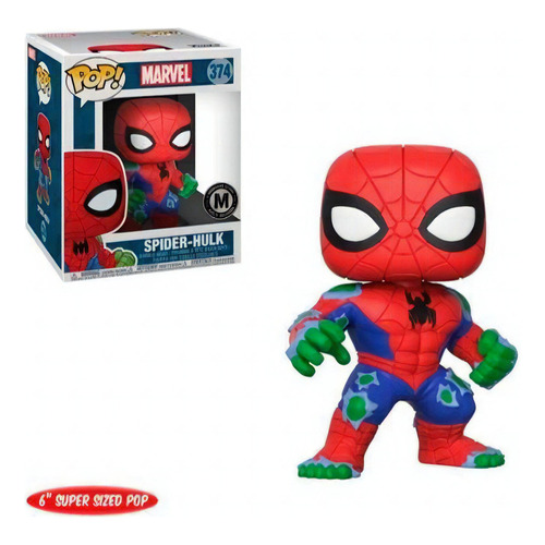 Figura de acción  Hombre Araña Spider-Hulk de Funko Pop!