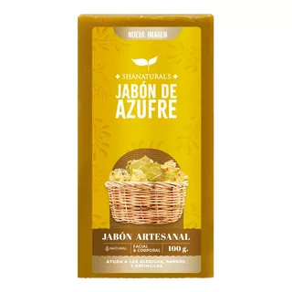 Jabón Azufre 100 Gr Shanatural's