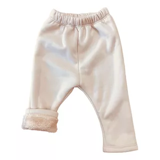 Pantalón Jogging Con Piel Invierno Bebés Niños