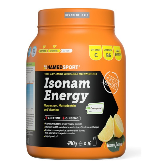Bebida Isonam Namedsport Energy - unidad a $102220