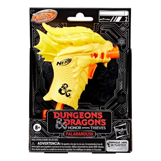 Lanza Dardos Dragón Amarillo Hasbro Nerf Dungeons Y Dragons