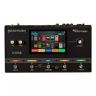 Headrush Core Pedalera Multiefectos Amp Cloning Autotune Color Negro