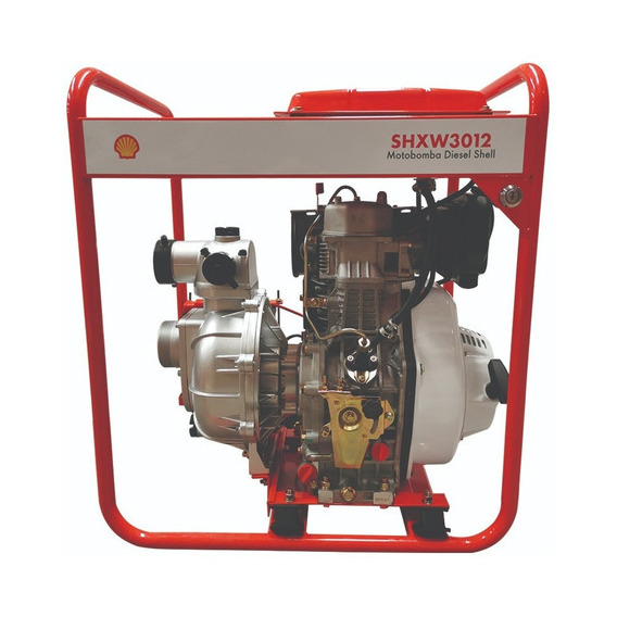 Motobomba Autocebante Shell Shxw3012 3x3 Motor Diesel 12hp