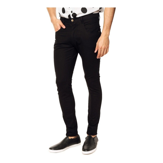 Pantalon Talle Especial Hombre Elastizado Chupin Del 50al 60