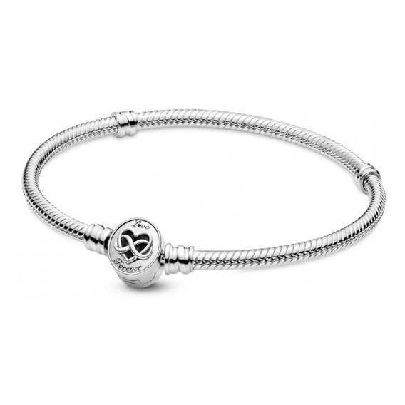 Pandora Pulsera Moments Cierre Corazón Infinito Original+kit