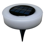 Estaca Luz Led Tacha Baliza Solar Jardin Exterior