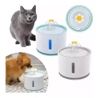 Fuente De Agua Bebedero Para Gatos Perros Automatica