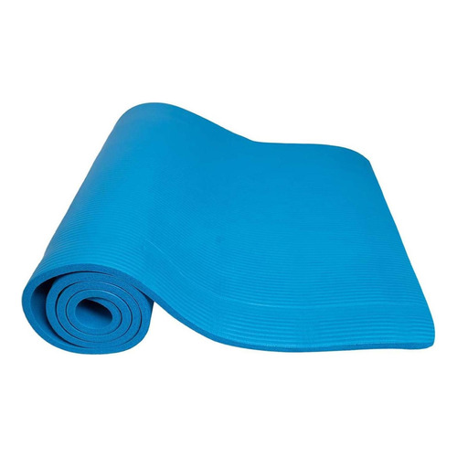 Tapete Para Yoga 10 Mm Fuxion Sports Color Azul