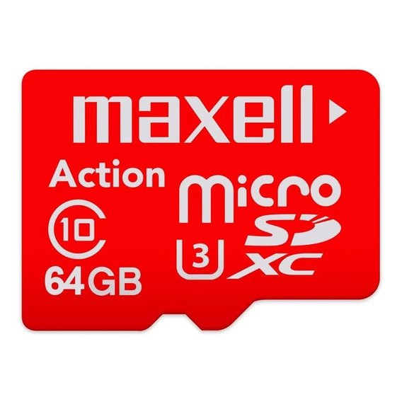 Maxell Memoria Mcsd 64gb Action Pro Class 10